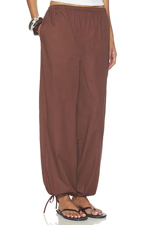 EAVES Ines Pant in Chocolate