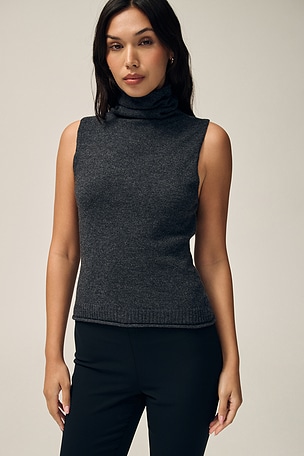 Makena Sleeveless Turtleneck EAVES