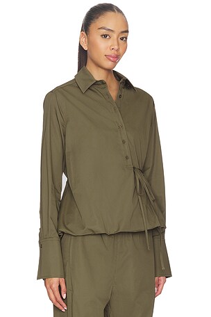 EAVES Bibas Shirt en Kaki