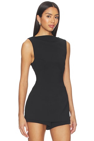 EAVES Judith Top in Black