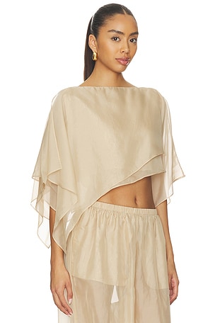EAVES Athina Top in Ivory