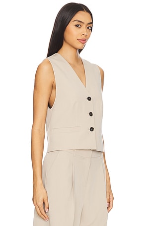 EAVES Carsyn Vest Top in Beige
