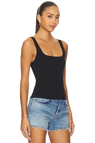EAVES Anaika Knit Tank in Black