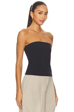 EAVES Bo Tube Top in Black