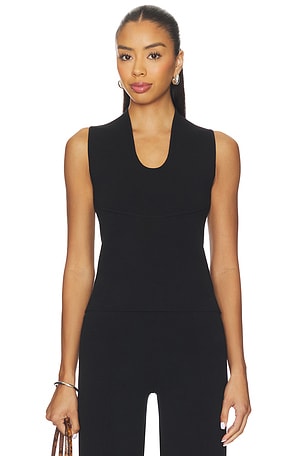 Pennie Scoop Knit Tank EAVES