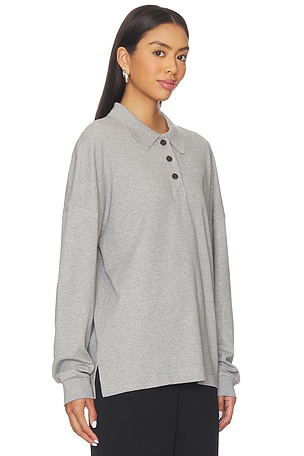 EAVES Lene Polo in Grey