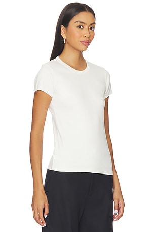 EAVES Lene Baby Tee in White