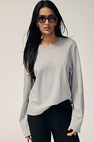 Lene Easy Long Sleeve Tee EAVES