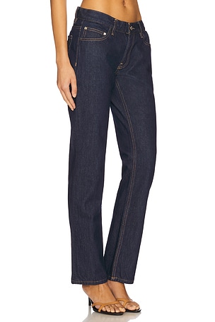 EB Denim Low Rise Straight in Blue