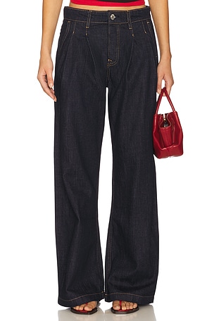 Kendall Pleated Barrel EB Denim