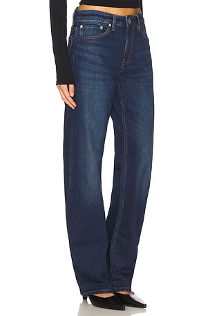 EB Denim Alida Loose Bowed Jean in Blue