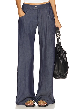 Eddie Bowed Pant EB Denim