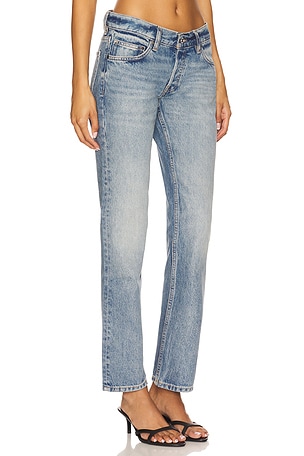 EB Denim Low Rise Straight in Blue