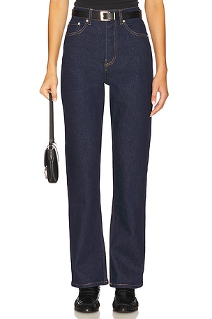 High Rise Straight Jean EB Denim