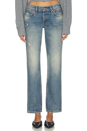 Low Rise Straight Leg EB Denim
