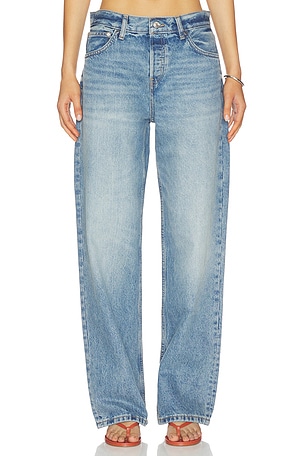 MID RISE BAGGY 데님 EB Denim