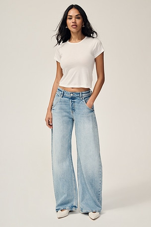 Enzo Midrise Barrel Jeans EB Denim