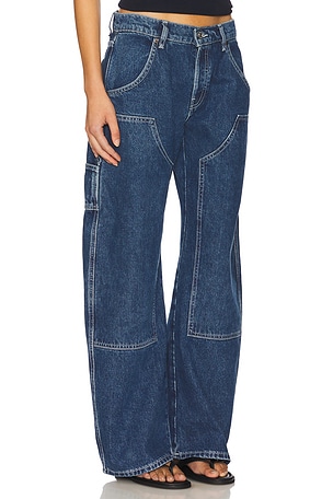 EB Denim Enzo Double Knee Carpenter in Blue