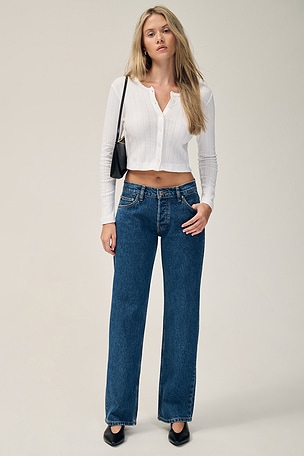 Low Rise Baggy Jeans