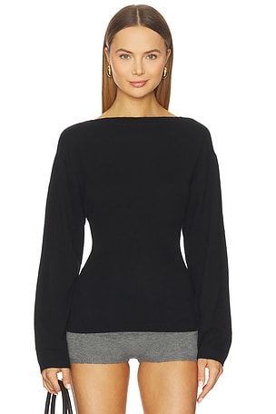 Millie Boat Neck Sweater EB Denim