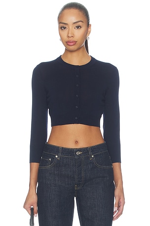 Juniper Cropped Caridgan EB Denim