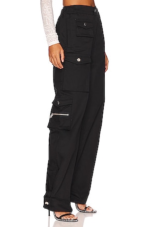 EB Denim Cargo Pants in Black