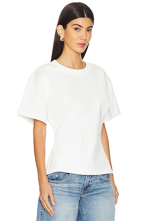 EB Denim Eero Tee in Milk in White