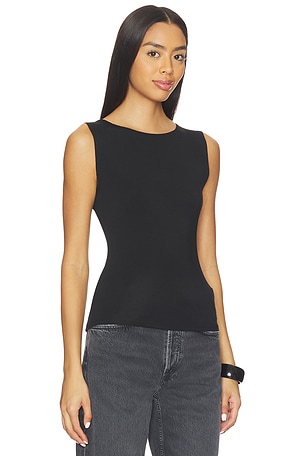 EB Denim South Beverly Tank Top in Black