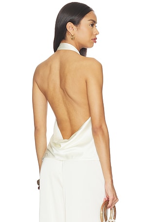 Cassia Halter Tank Top EB Denim