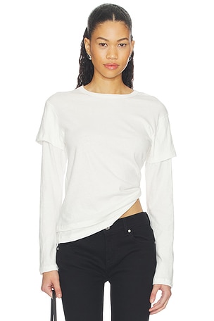 Rory Layered Long Sleeve EB Denim