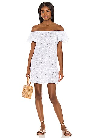 lioness ford mini dress Lioness Ford Mini Dress - Moonlight Polka