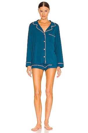 X REVOLVE Gisele Long Sleeve Short Set eberjey