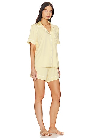 eberjey Gisele Relaxed Pj Set in Yellow
