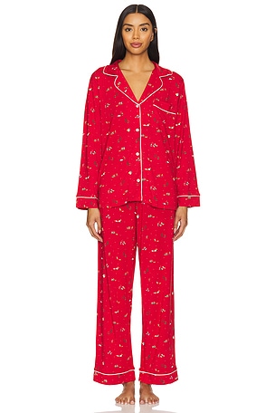 Gisele Printed Long PJ Set eberjey