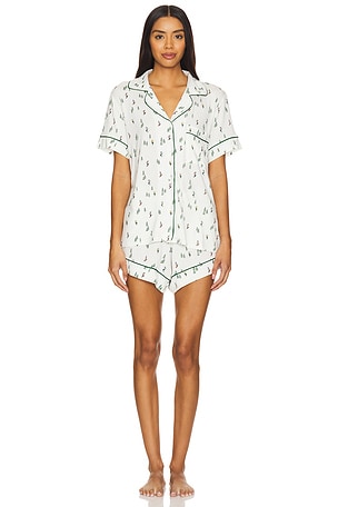 Gisele Printed Relaxed Short PJ St eberjey