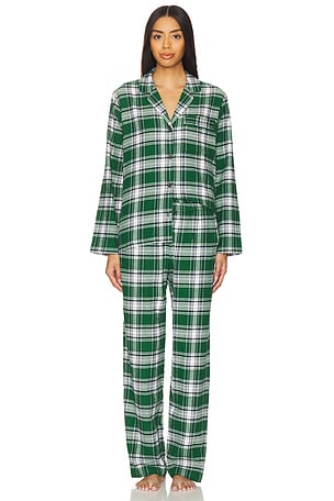 Flannel Long PJ Set eberjey