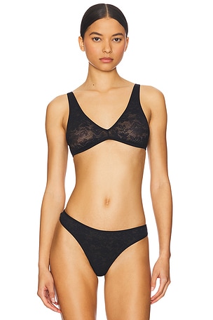 Recycled Lace Plunge Bralette eberjey