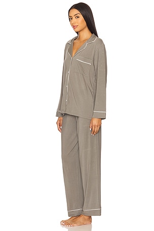 eberjey Gisele Long Pj Set in Grey