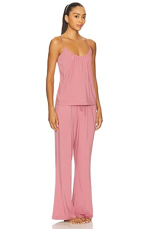 eberjey Gisele Cami & Pant Pj Set in Pink