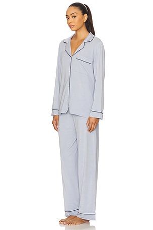 eberjey Gisele Long Pj Set in Grey
