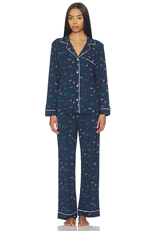 Gisele Printed Long Pj Set eberjey
