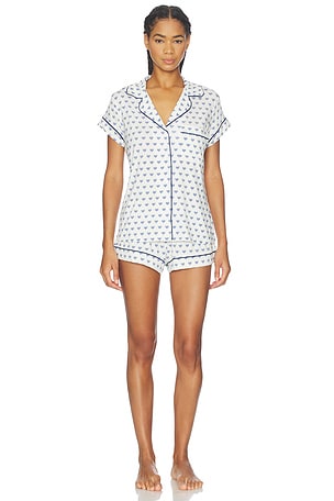 Gisele Printed Shortie Pj Set eberjey