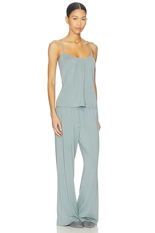 eberjey Gisele Cami & Pant Pj Set in Green