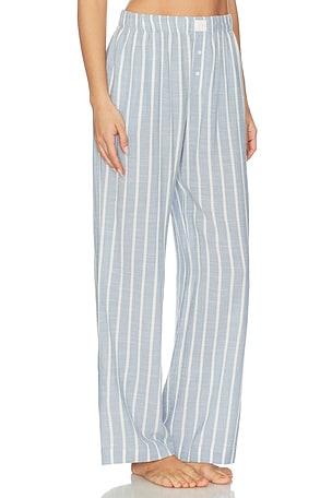 eberjey Nautico Boxer Pant in Slate