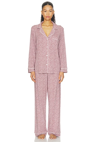 Gisele Printed Long Pajama Set eberjey