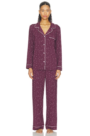 Gisele Printed Long Pajama Set eberjey