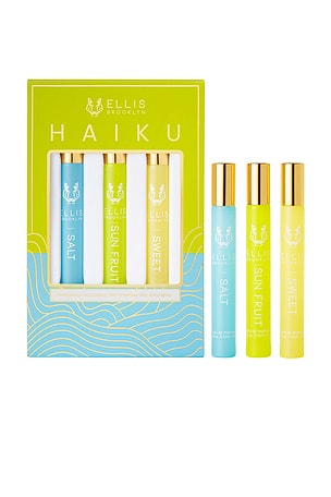 Haiku Fragrance Rollerball Trio Ellis Brooklyn