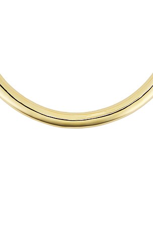 Eddie Borgo Cylinder Collar in Metallic Gold