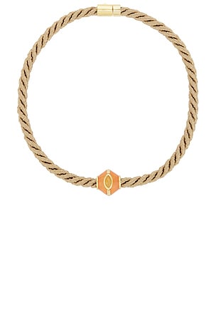 Marquise Inlaid Honeycomb Pendant Eddie Borgo