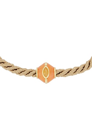 Eddie borgo colgante de paN/Al marquise en color oro metálico